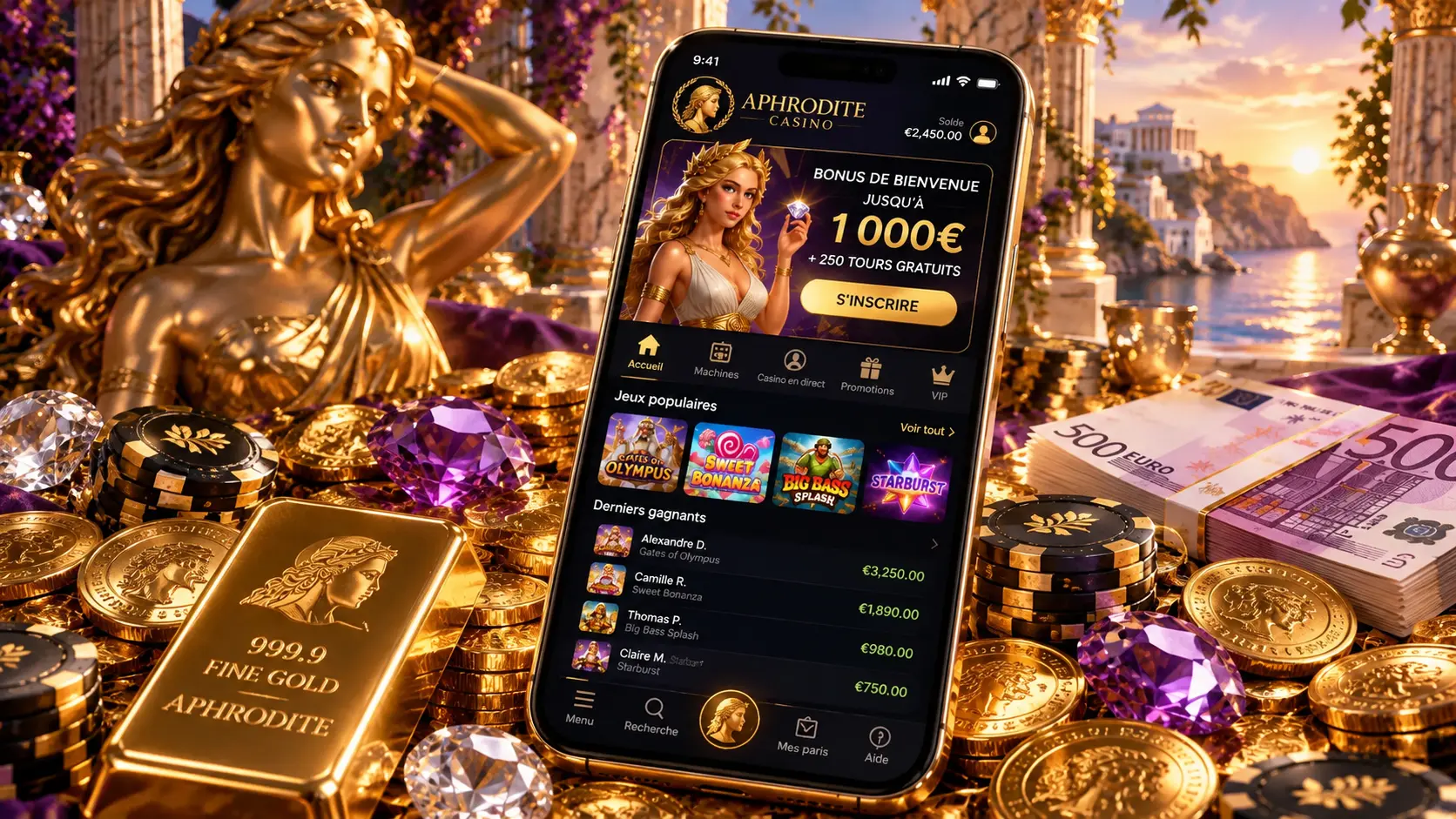 Aphrodite Casino app mobile